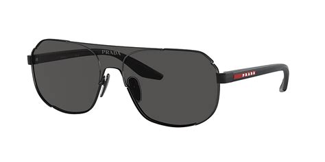 Prada Linea Rossa PS 53YS 01 Dark Grey & Black 